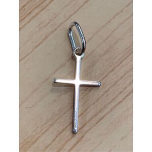 Cross Sterling Silver Jewelry Charm